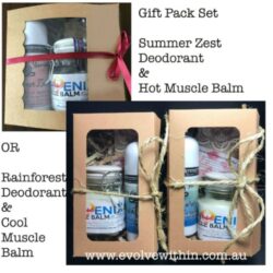 Hand Made Gift Pack - Deodorant & Muscle Balm